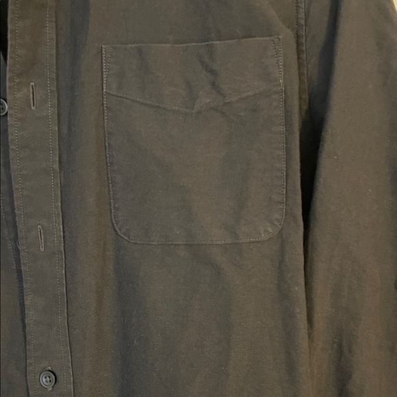 Everlane Dark Gray Casual Button-Down Shirt - Picture 4 of 4